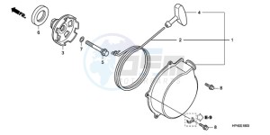 TRX420FMA Australia - (U / 4WD) drawing RECOIL STARTER