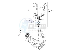 BW'S ORIGINAL 50 drawing OIL PUMP