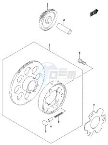 LT-Z90 drawing STARTER CLUTCH