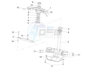 RSV4 1000 RR Racer Pack 2015 drawing Steering