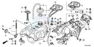 TRX420FPMB drawing FUEL TANK