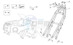 Tuono V4 1100 Factory (EMEA, APAC) (AU, EU, HK, JP, MAL, RC, S, T, TH) drawing Frame II