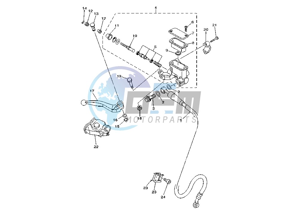 FRONT MASTER CYLINDER