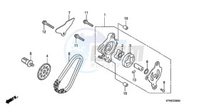 SH300A9 UK - (E / ABS MKH) drawing OIL PUMP