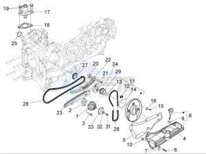 Liberty 200 4t (N15000U03) drawing Oil pump