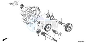 SH300AB drawing TRANSMISSION