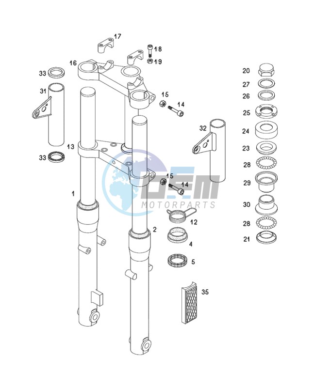 Front forks