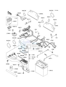 KAF 620 G [MULE 3000] (G6F-G8F) G7F drawing CHASSIS ELECTRICAL EQUIPMENT-- G7F_G8F- -