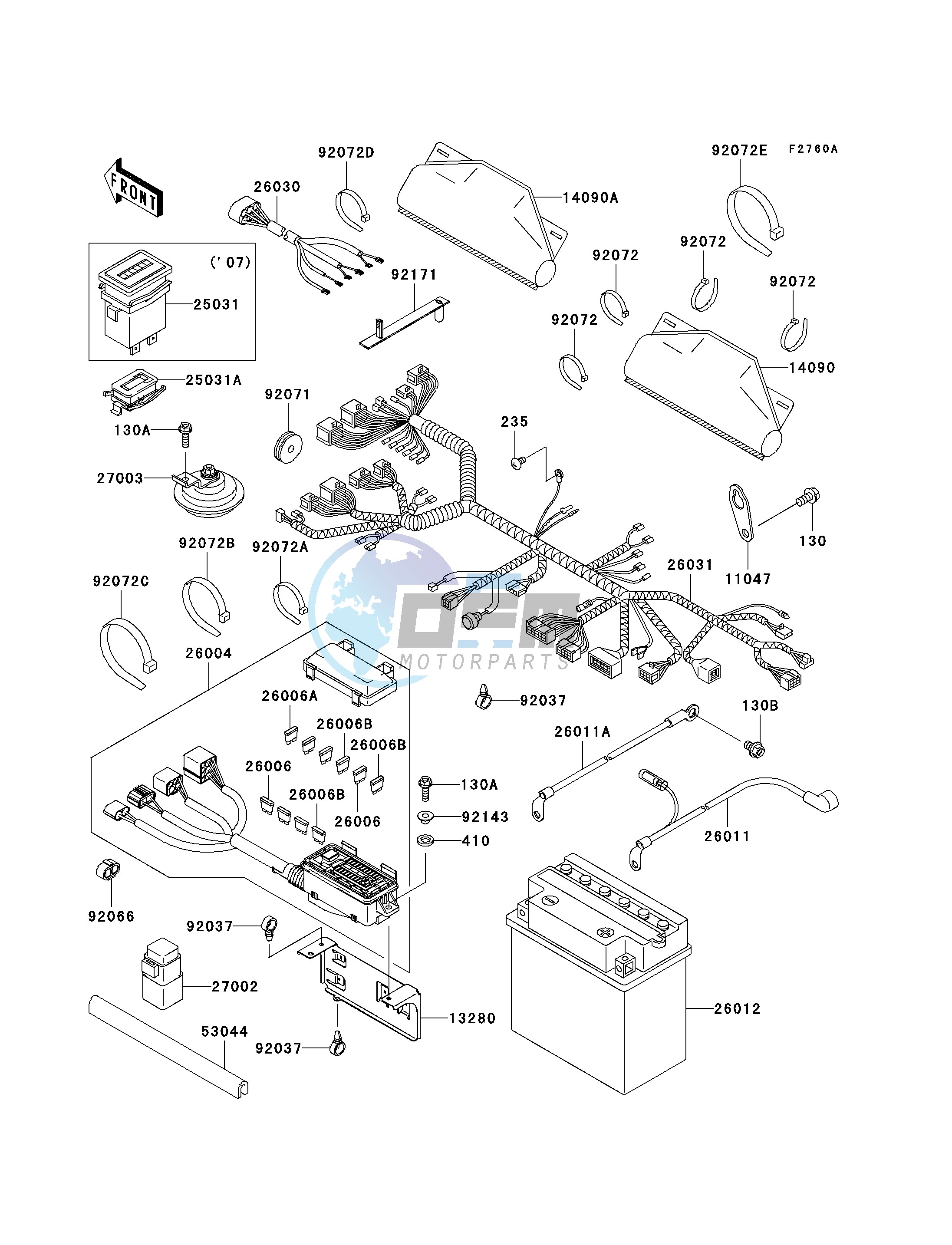 CHASSIS ELECTRICAL EQUIPMENT-- G7F_G8F- -