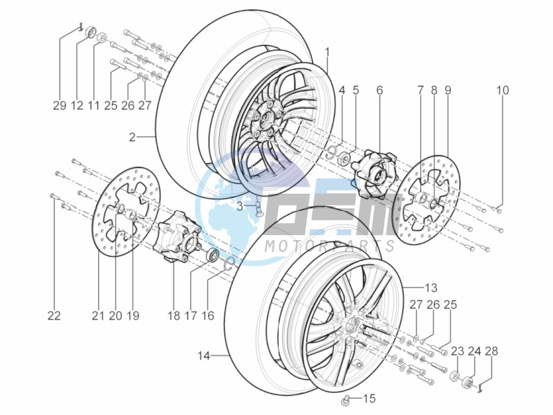 Front wheel