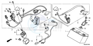 CBF1000FAC drawing BATTERY