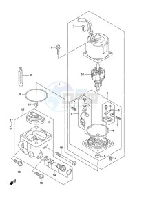 DF 140A drawing PTT Motor