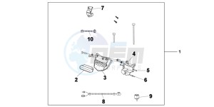 XL700VB drawing REAR FOG LIGHT