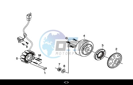 FLYWHEEL - STATOR