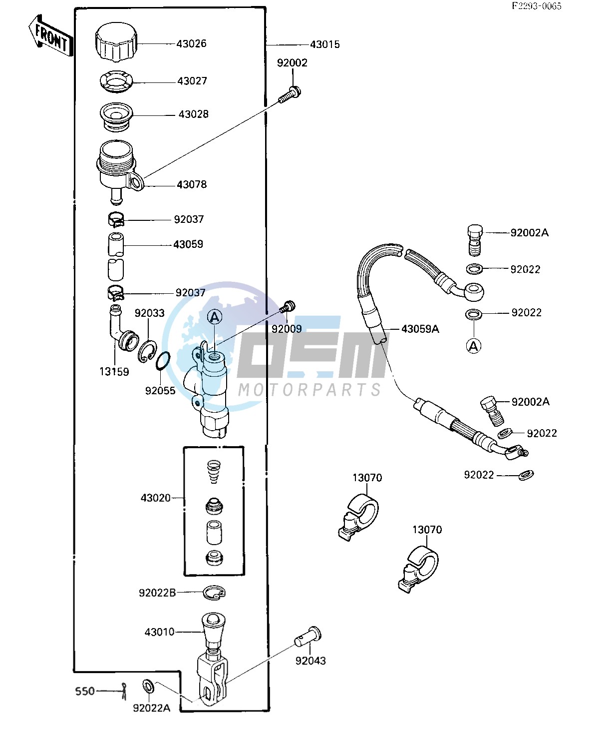 REAR MASTER CYLINDER