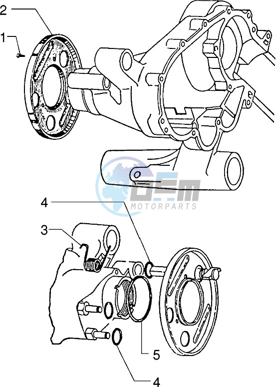 Dust cover plate-o-ring