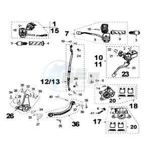 FIGHT LRIX drawing BRAKE SYSTEM *AJP*