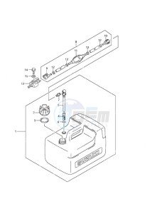 DF 8A drawing Fuel Tank