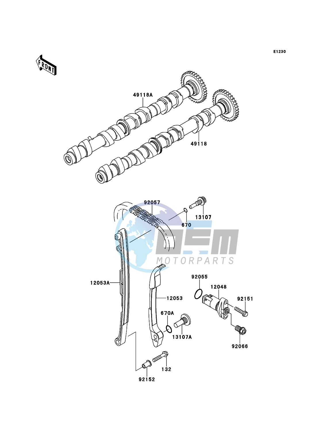 Camshaft(s)/Tensioner