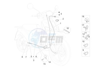 Liberty 125 4t Delivery e3 Single drawing Transmissions