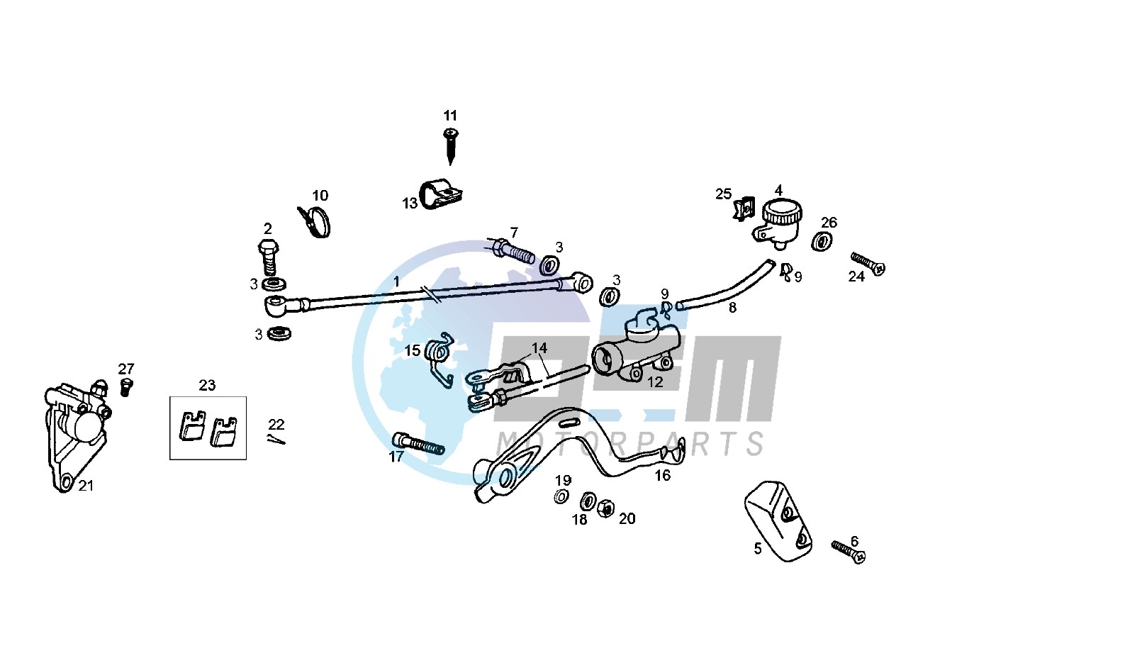 REAR BRAKING SYSTEM