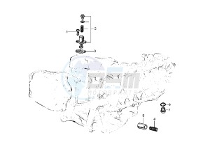 Beverly RST 125 drawing Tensioner - Cam chain