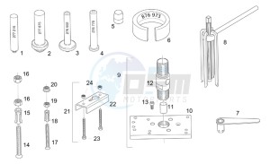 Classic 125 drawing Repairing tools I