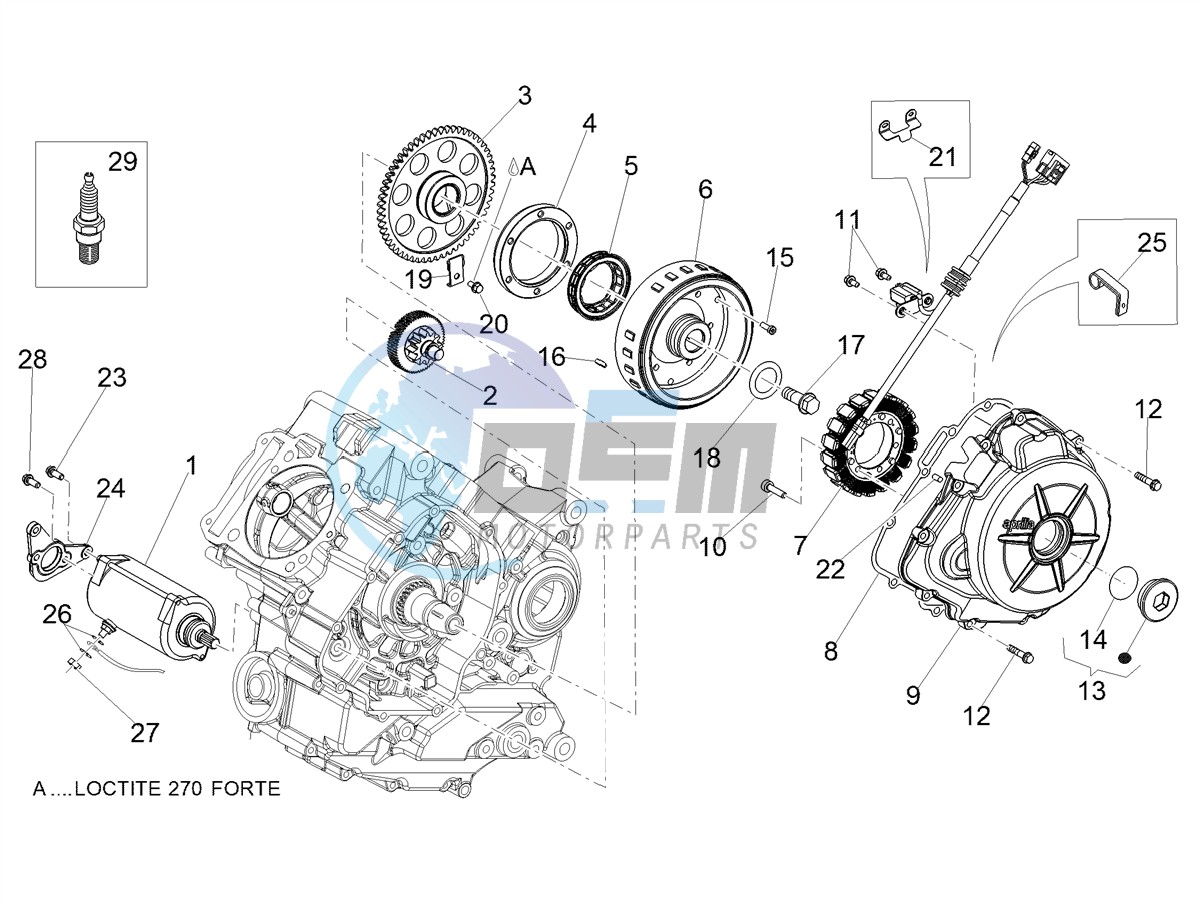 Cdi magneto assy / Ignition unit