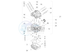 V7 III Racer 750 e4 (EMEA) drawing Crankcases I