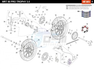 MRT-50-SM-ED-ESP-PRO-TROPHY-3-0-BLANCA-EURO4-TROPHY-3-0-BLANCA-EURO-4 drawing WHEELS - BRAKES