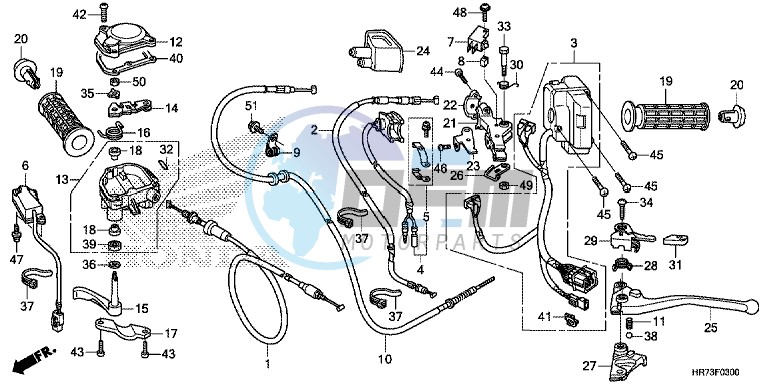 HANDLE LEVER/SWITCH/CABLE