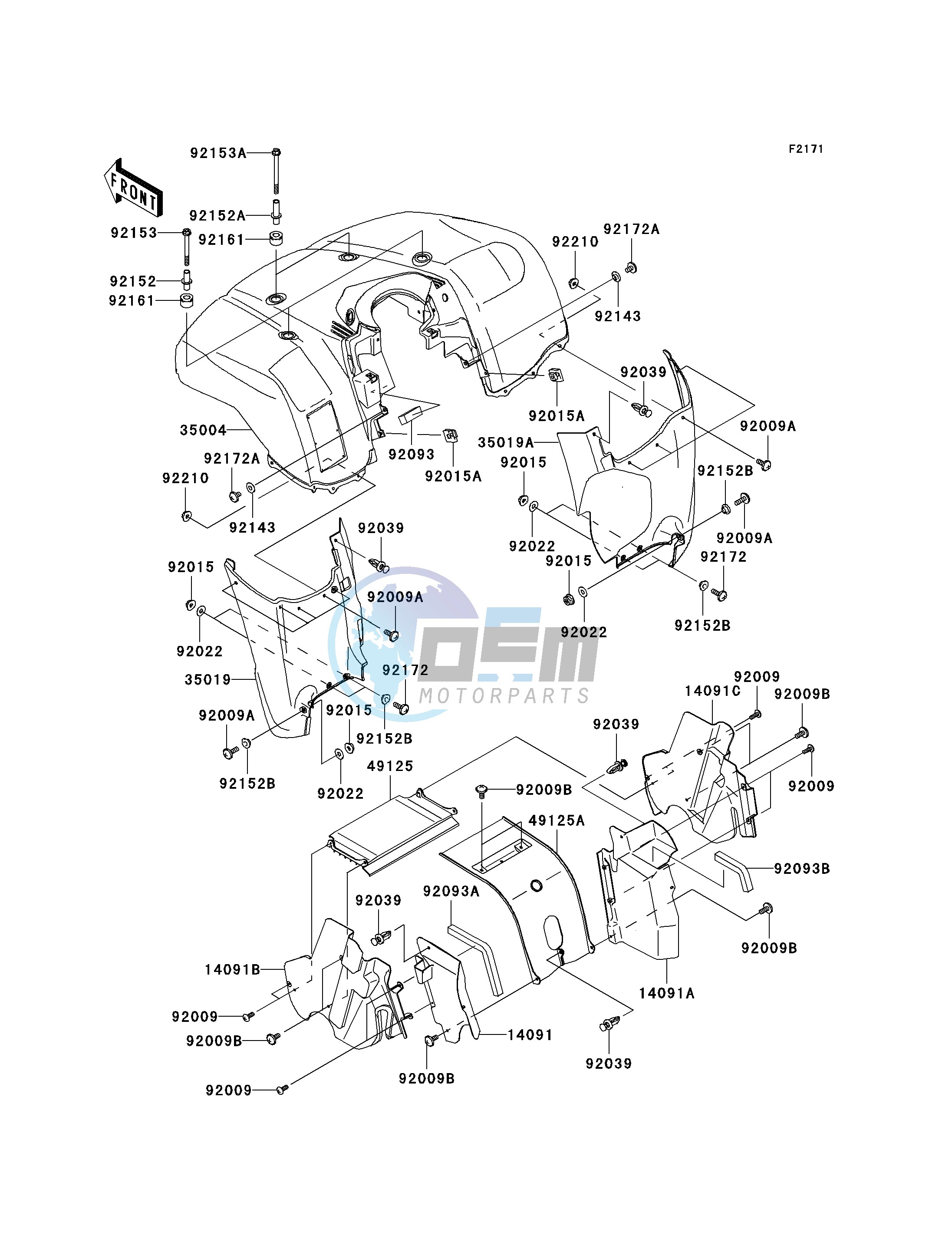 FRONT FENDER-- S- -