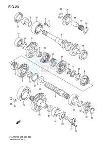 LT-A700X (E28-E33) drawing TRANSMISSION (2)