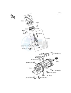 NINJA ZX-10R ABS ZX1000KFF FR XX (EU ME A(FRICA) drawing Crankshaft/Piston(s)