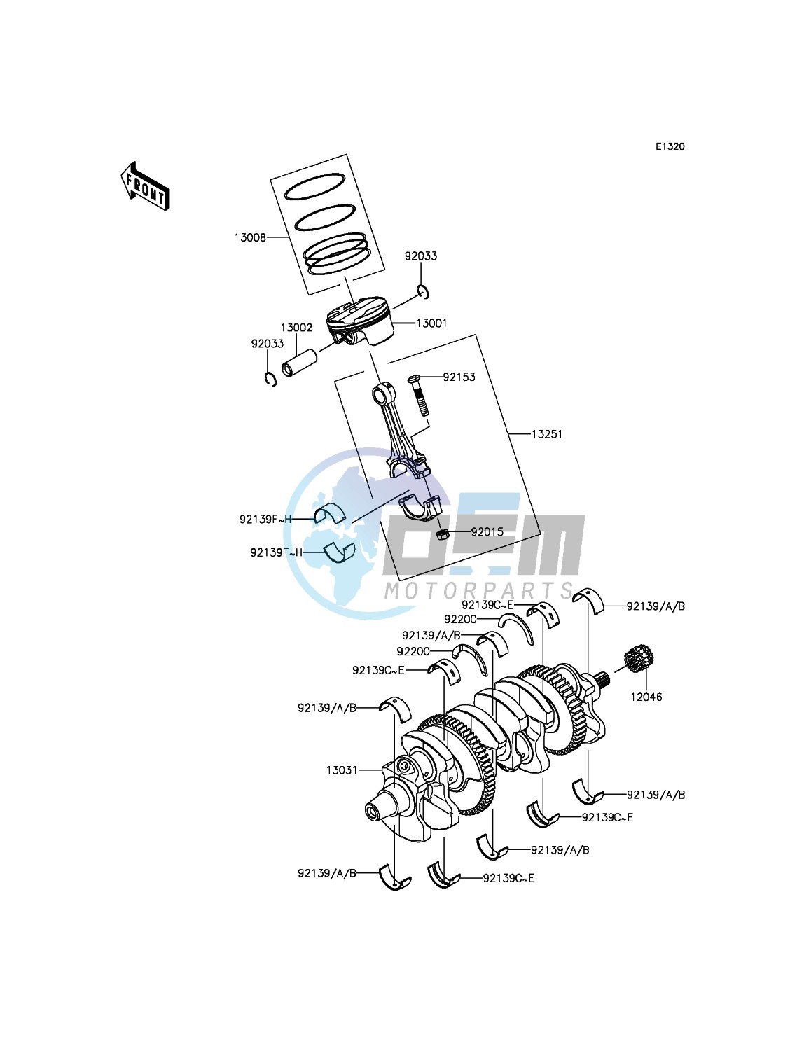 Crankshaft/Piston(s)