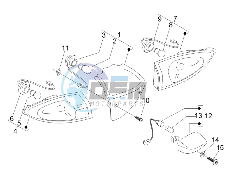 Tail light - Turn signal lamps