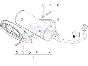 Fly 50 4t (USA) drawing Silencer