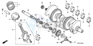 CB1000RA Europe Direct - (ED) drawing CRANKSHAFT/PISTON