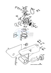 STANDARD_45kmh_L1 50 L1 drawing Carburator-intake silencer