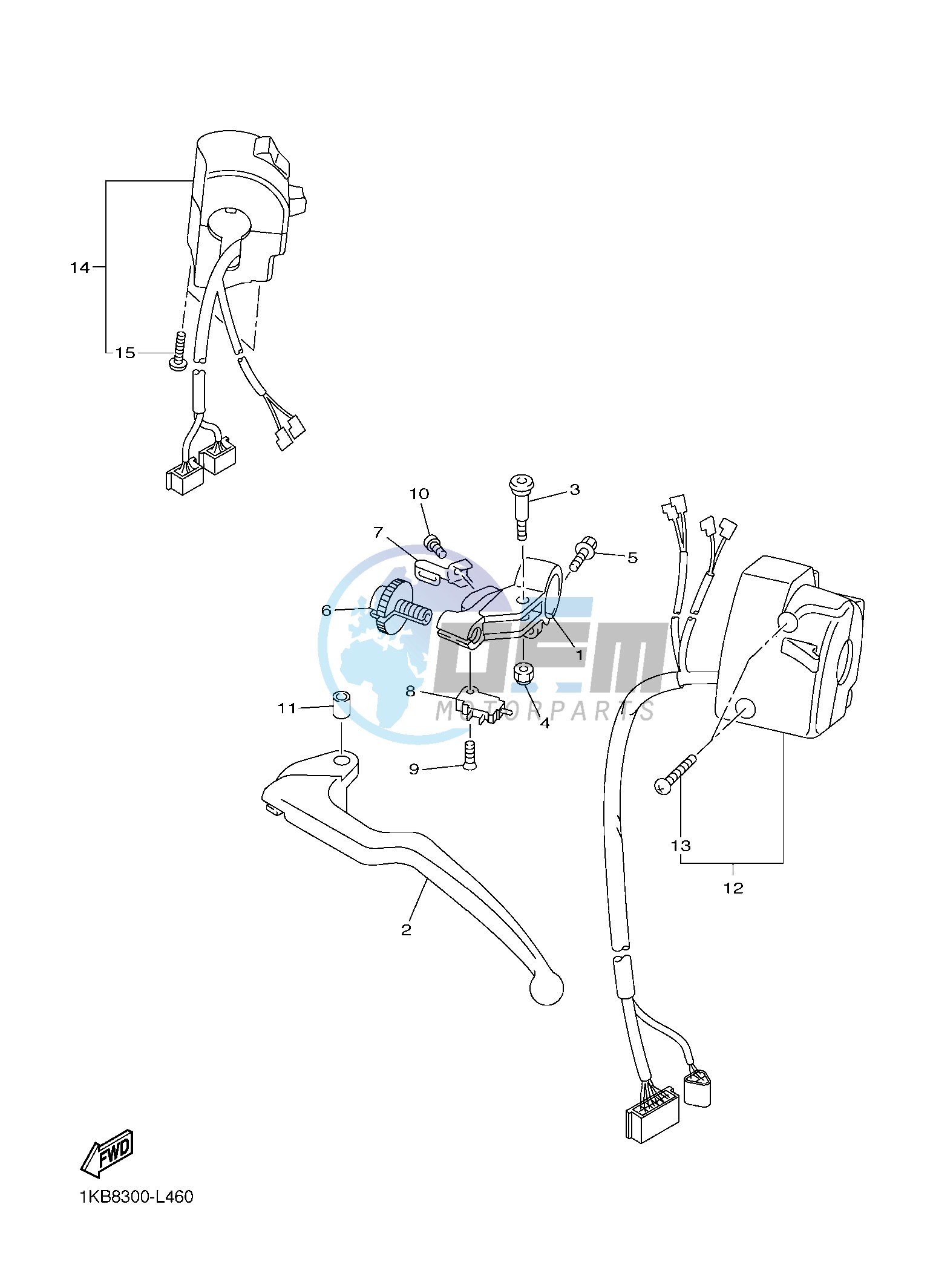 HANDLE SWITCH & LEVER