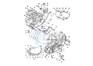 XV WARRIOR 1700 drawing CRANKCASE