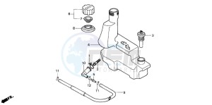 SA50 drawing OIL TANK