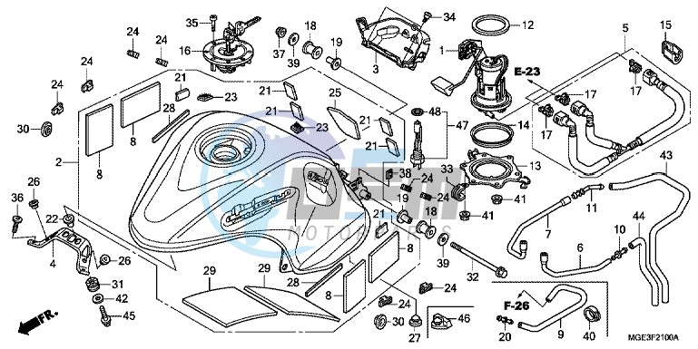 FUEL TANK/FUEL PUMP