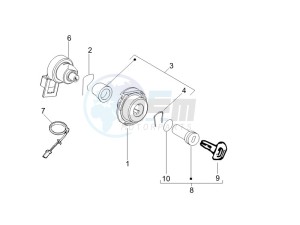 LX 150 4T drawing Locks