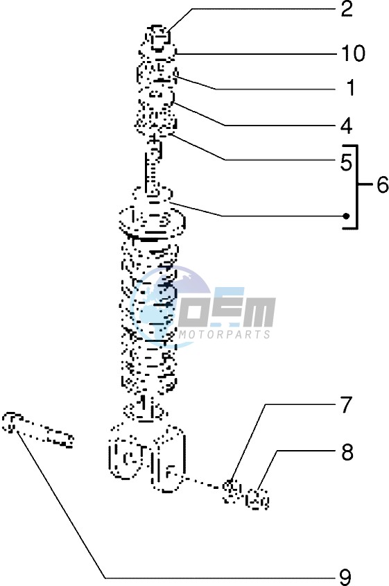 Rear Shock absorber