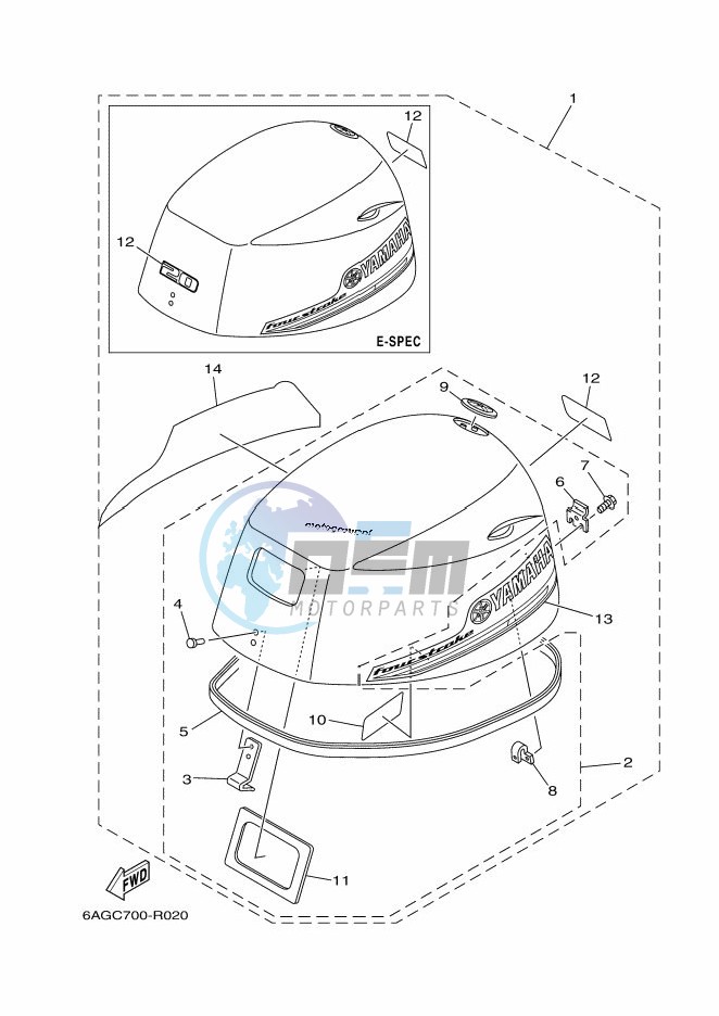 TOP-COWLING