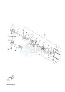 YP125RA (ABS) X-MAX 250 ABS (2DL3) drawing WATER PUMP