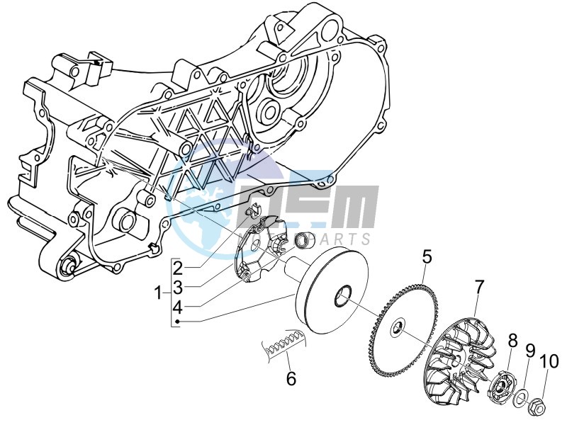 Driving pulley