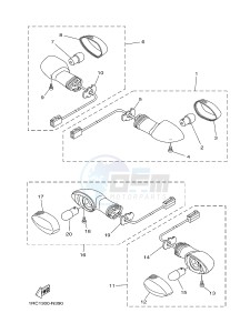 MT09A MT-09 ABS 900 (2DRN) drawing FLASHER LIGHT