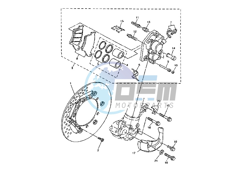 FRONT BRAKE CALIPER